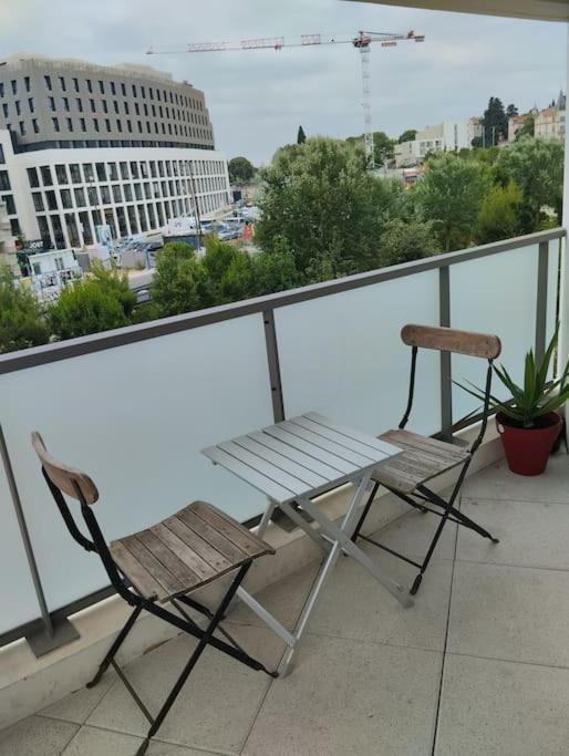 Appartement T3 Gare St Rock Montpellier Exterior foto